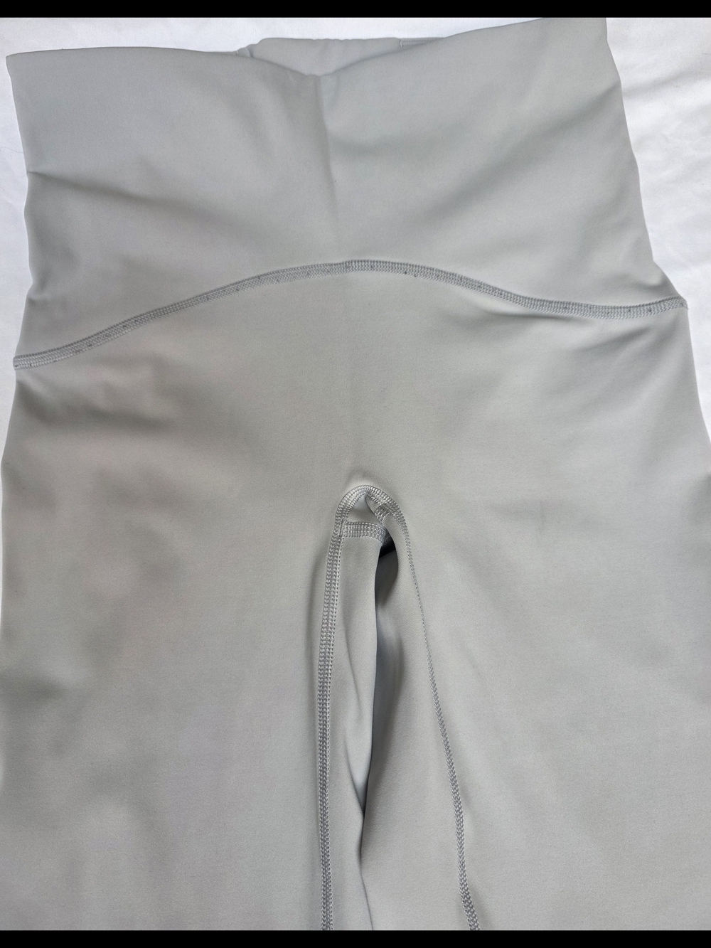 * SPANX Light Gray Sculpting Leggings‎ High Waist Yoga Workout Medium - Picture 2 of 9